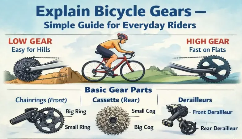 Explain Bicycle Gears
