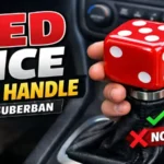 red dice gear handle for suberban, gear explain